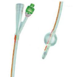 CATETERE FOLEY IN SILICONE TRASPARENTE A 2 VIE CON PALLONCINO 5-10ML DIAMETRO CH22 7,33MM LUNGHEZZA 40CM - FarmaLucia