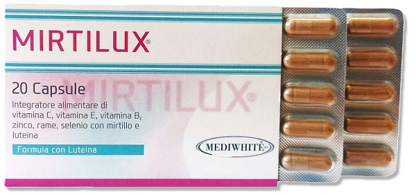MIRTILUX 20 CAPSULE 441 MG - FarmaLucia