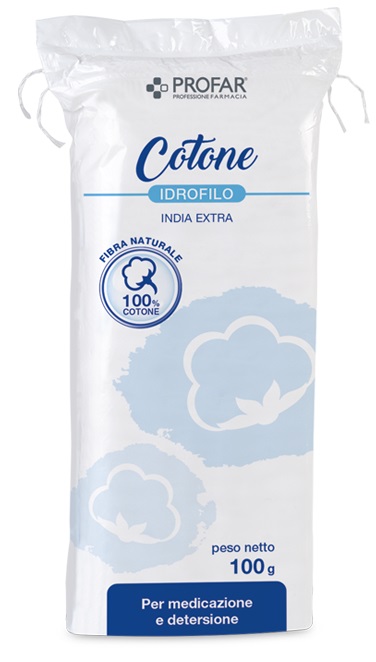 COTONE IDROFILO PROFAR INDIA EXTRA 100 G - FarmaLucia
