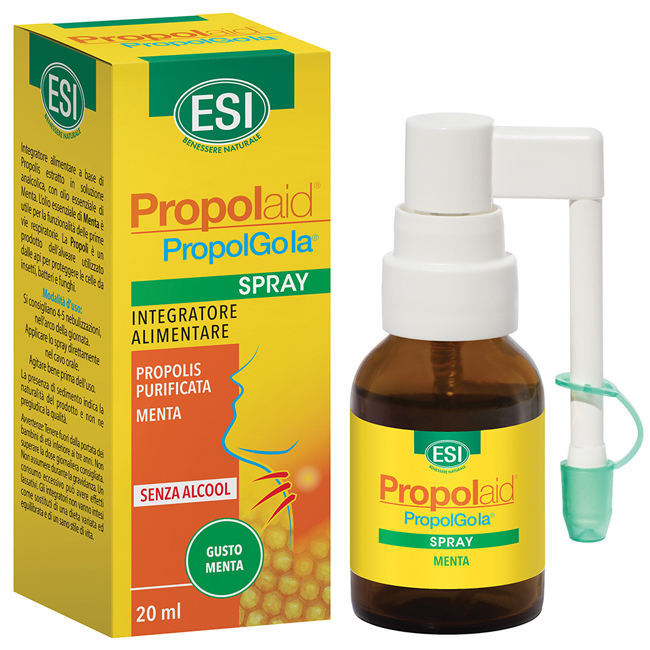 ESI PROPOLAID SPRAY GOLA ANALCOLICO MENTA 20 ML - FarmaLucia
