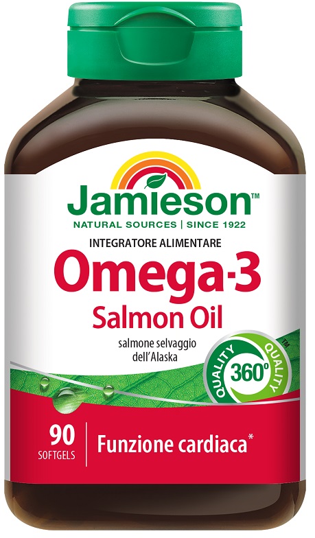 JAMIESON OMEGA 3 SALMON OIL 90 PERLE - FarmaLucia