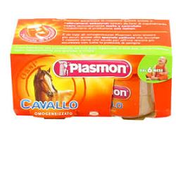 PLASMON OMOGENEIZZATO CAVALLO 80 G X 2 PEZZI - FarmaLucia