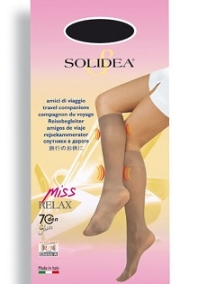 MISS RELAX 70 SHEER GAMBALETTO NERO 1 S - FarmaLucia