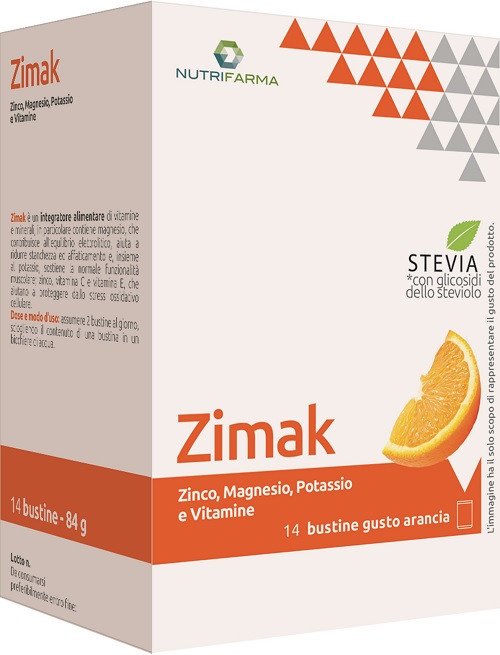 ZIMAK 14 BUSTINE 6 G ARANCIO - FarmaLucia