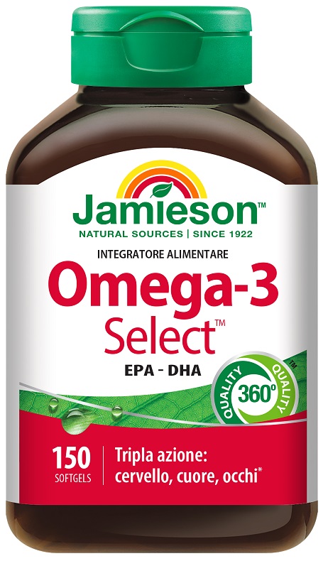 JAMIESON OMEGA-3 SELECT 150 PERLE - FarmaLucia