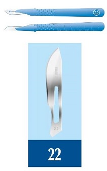 BISTURI PIC MONOUSO STERILE MISURA 22 1 PEZZO - FarmaLucia