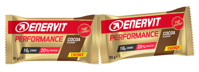 ENERVIT SPORT PERFORMANCE BAR CACAO 2 X 30 G - FarmaLucia