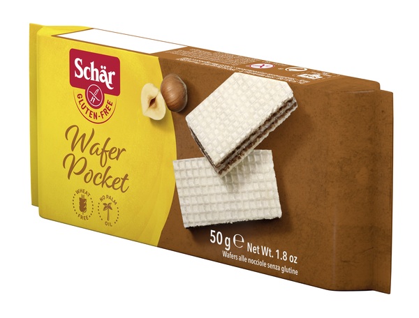 SCHAR WAFER POCKET ALLA NOCCIOLA 50 G - FarmaLucia