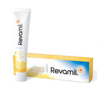 GEL A BASE DI MIELE STANDARDIZZATO E IRRADIATO A RAGGI GAMMA REVAMIL GEL PER GESTIONE ULCERE E INFEZIONI TUBO 18 G - FarmaLucia