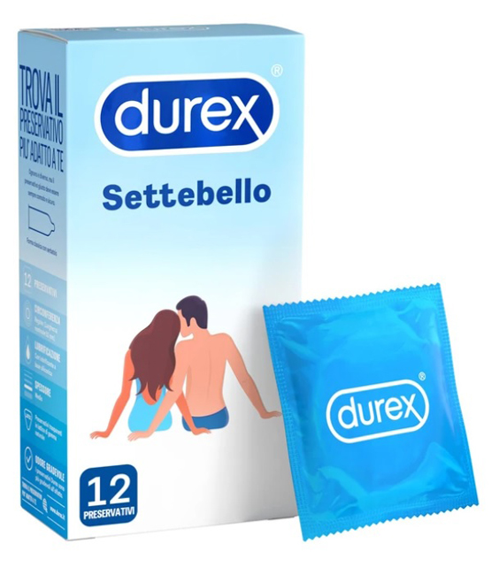 PROFILATTICO DUREX SETTEBELLO CLASSICO 12 PEZZI - FarmaLucia