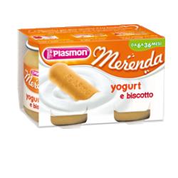 PLASMON OMOGENEIZZATO YOGURT BISCOTTO 120 G X 2 PEZZI - FarmaLucia