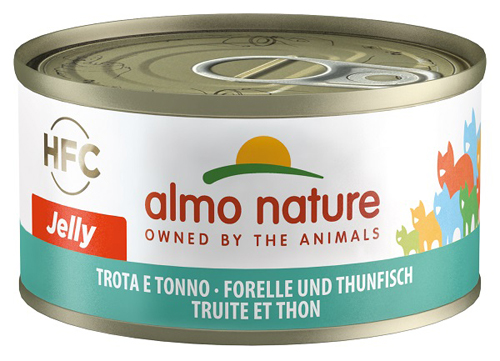 ALMO NATURE CAT TROTA TONNO 70 G - FarmaLucia