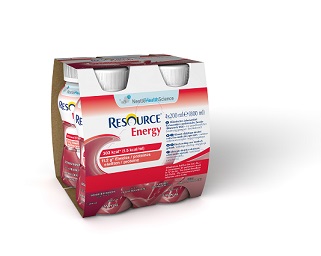 RESOURCE ENERGY FRAGOLA/LAMPONE 4 BOTTIGLIE 200 ML - FarmaLucia