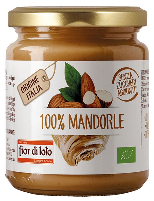 FIOR DI LOTO CREMA 100% DI MANDORLE TOSTATE - FarmaLucia