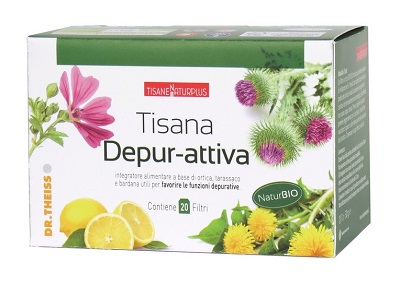 NATURPLUS TISANA DEPUR-ATTIVA 20 FILTRI - FarmaLucia
