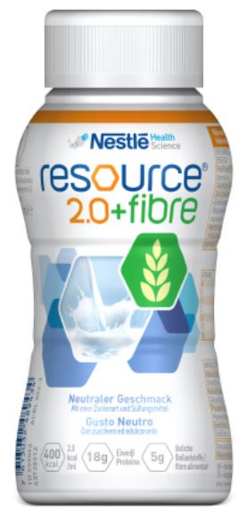 RESOURCE 2,0 + FIBRE NEUTRO 200 ML - FarmaLucia