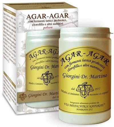 AGAR AGAR CON FERMENTI LATTICI CLOROFILLA 150 G - FarmaLucia