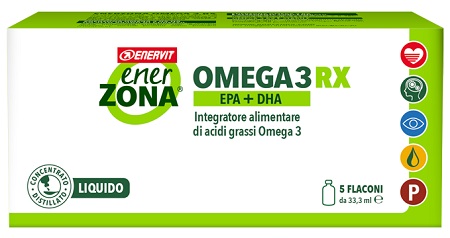 ENERZONA OMEGA 3 RX 5 FLACONI - FarmaLucia