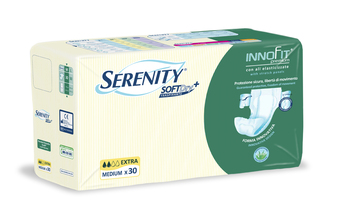 PANNOLONE PER INCONTINENZA SERENITY INNOFIT PREMIUM SOFTDRY+ EXTRA M 30 PEZZI - FarmaLucia