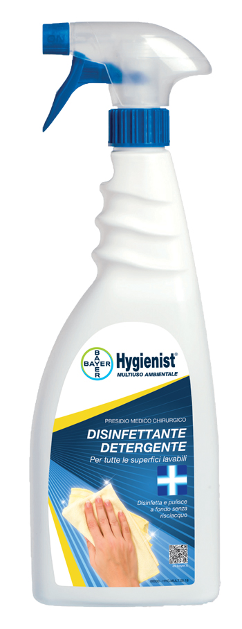 HYGIENIST MULTIUSO AMBIENTALE DISINFETTANTE DETERGENTE 750 ML - FarmaLucia