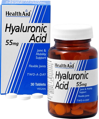 ACIDO IALURONICO HYALURONIC ACID 55MG 30 COMPRESSE - FarmaLucia
