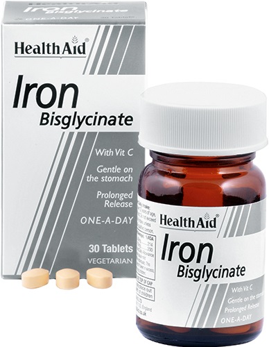 FERRO BISGLICINATO IRON BYSGLICINATE 30 COMPRESSE - FarmaLucia