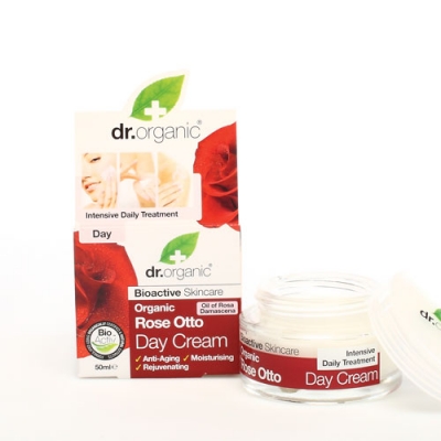 DR ORGANIC ROSE OTTO ROSA DAY CREAM CREMA VISO GIORNO 50 ML - FarmaLucia