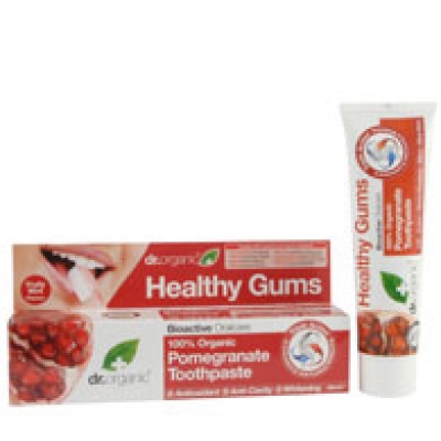 DR ORGANIC POMEGRANATE MELOGRANO TOOTHPASTE DENTIFRICIO 100 ML - FarmaLucia
