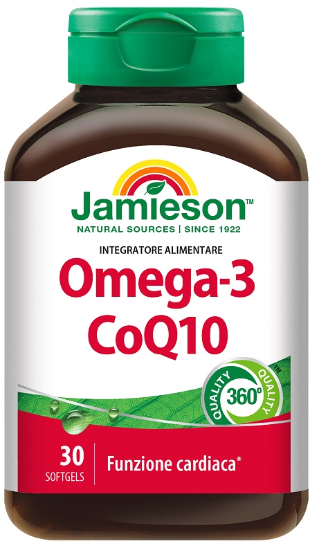JAMIESON OMEGA 3 COQ10 30 PERLE - FarmaLucia