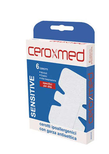 CEROTTO CEROXMED SENSITIVE FLEX SPECIFICO DITA 6 PEZZI - FarmaLucia
