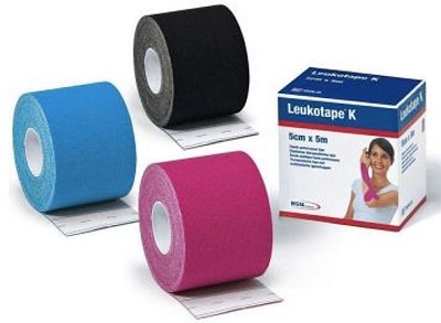 BENDA ADESIVA LEUKOTAPE K PER TAPING FISIOTERAPICO LARGHEZZA 5 CM LUNGHEZZA 5 M COLORE ROSA IN ROTOLO - FarmaLucia