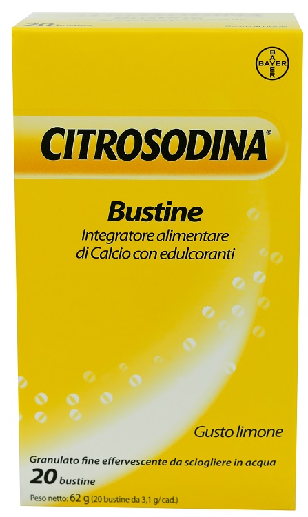 CITROSODINA 20 BUSTINE GRANULATO EFFERVESCENTE - FarmaLucia