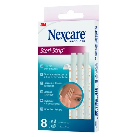 CEROTTO PER SUTURA NEXCARE STERISTRIP 6X75 MM + 3X75 MM - FarmaLucia