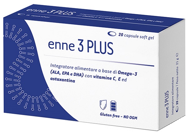 ENNE 3 PLUS 20 CAPSULE SOFTGEL - FarmaLucia