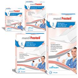 MEDICAZIONE MEDIPRESTERIL POST OPERATORIA DELICATA STERILE 8X10 4 PEZZI - FarmaLucia