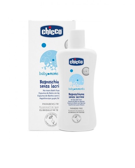 CHICCO COSMETICI BABY MOMENTS BAGNOSCHIUMA 200 ML - FarmaLucia