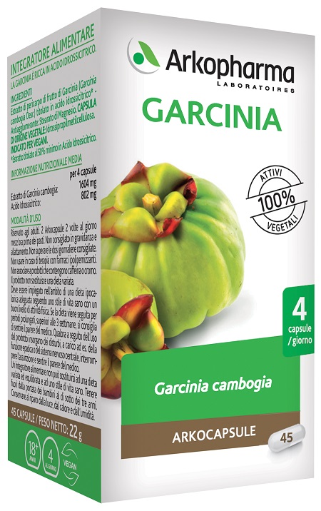ARKO CAPSULE GARCINIA CAMB 45 CAPSULE - FarmaLucia