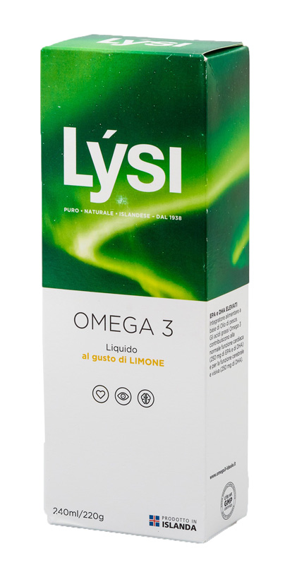 LYSI OMEGA3 LIQUIDO LIMONE 240 ML - FarmaLucia
