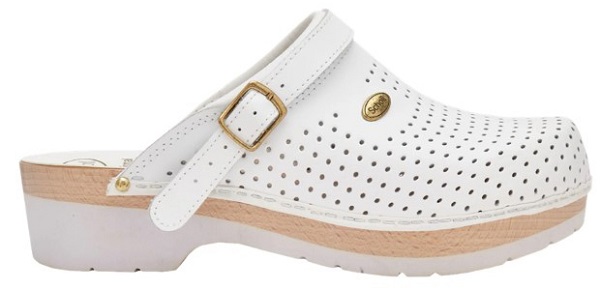 CLOG S/COMF.B/S CE BYCAST UNISEX WHITE WOODS BIANCO 38 - FarmaLucia