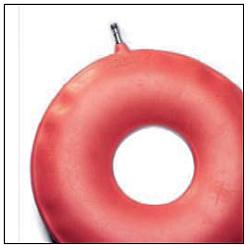 CIAMBELLA PER INVALIDI GONFIABILE IN GOMMA TEAM DELUXE IN SACCHETTO DIAMETRO 43 CM 1 PEZZO - FarmaLucia