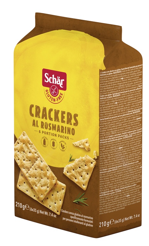 SCHAR CRACKERS AL ROSMARINO 6 CONFEZIONI DA 35 G - FarmaLucia