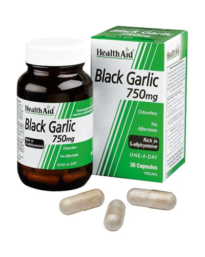 BLACK GARLIC 750MG 30 CAPSULE - FarmaLucia