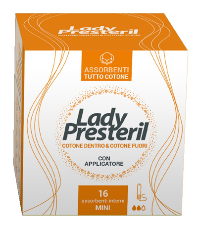 LADY PRESTERIL ASSORBENTI INTERNI MINI 16 PEZZI - FarmaLucia
