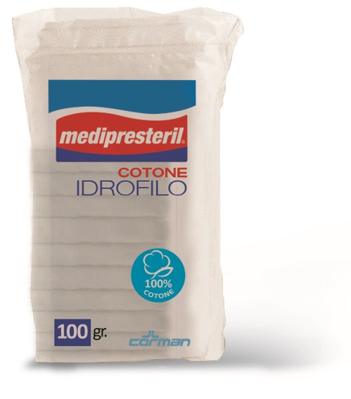 COTONE IDROFILO FU MEDIPRESTERIL CONFEZIONE DA 100GRAMMI - FarmaLucia