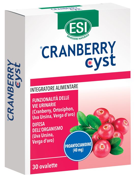 ESI CRANBERRY CYST 30 OVALETTE - FarmaLucia