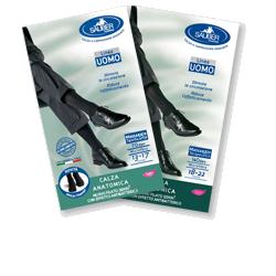 SAUBER CALZA UOMO Q-SKIN 70 DEN COLORE  NERO TAGLIA M - FarmaLucia