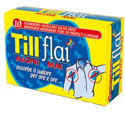 TILL FLAI ASSORBENTI ASCELLARI 10 PEZZI - FarmaLucia