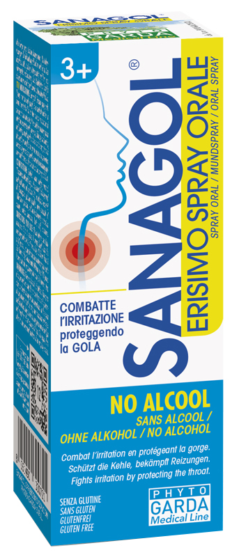 SANAGOL SPRAY ERISIMO SENZA ALCOOL 20 ML - FarmaLucia