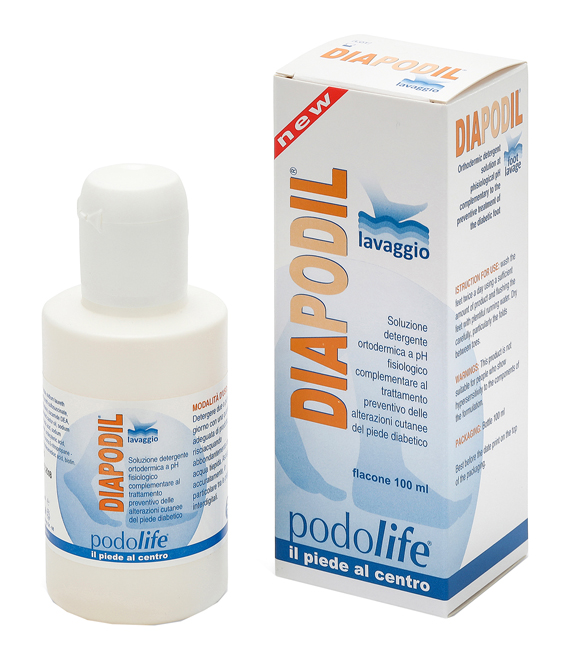 DIAPODIL LAVAGGIO SOLUZIONE DETERGENTE ORTODERMICO 100 ML - FarmaLucia