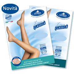 SAUBER CALZA AUTOREGGENTE 140 DENARI MAGLIA MICRORETE NEUTRO BEIGE 5 LINEA CLASSICA - FarmaLucia